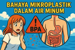 Read more about the article Bahaya Mikroplastik dalam Air Minum — Ancaman Tersembunyi di Rumah Kita
