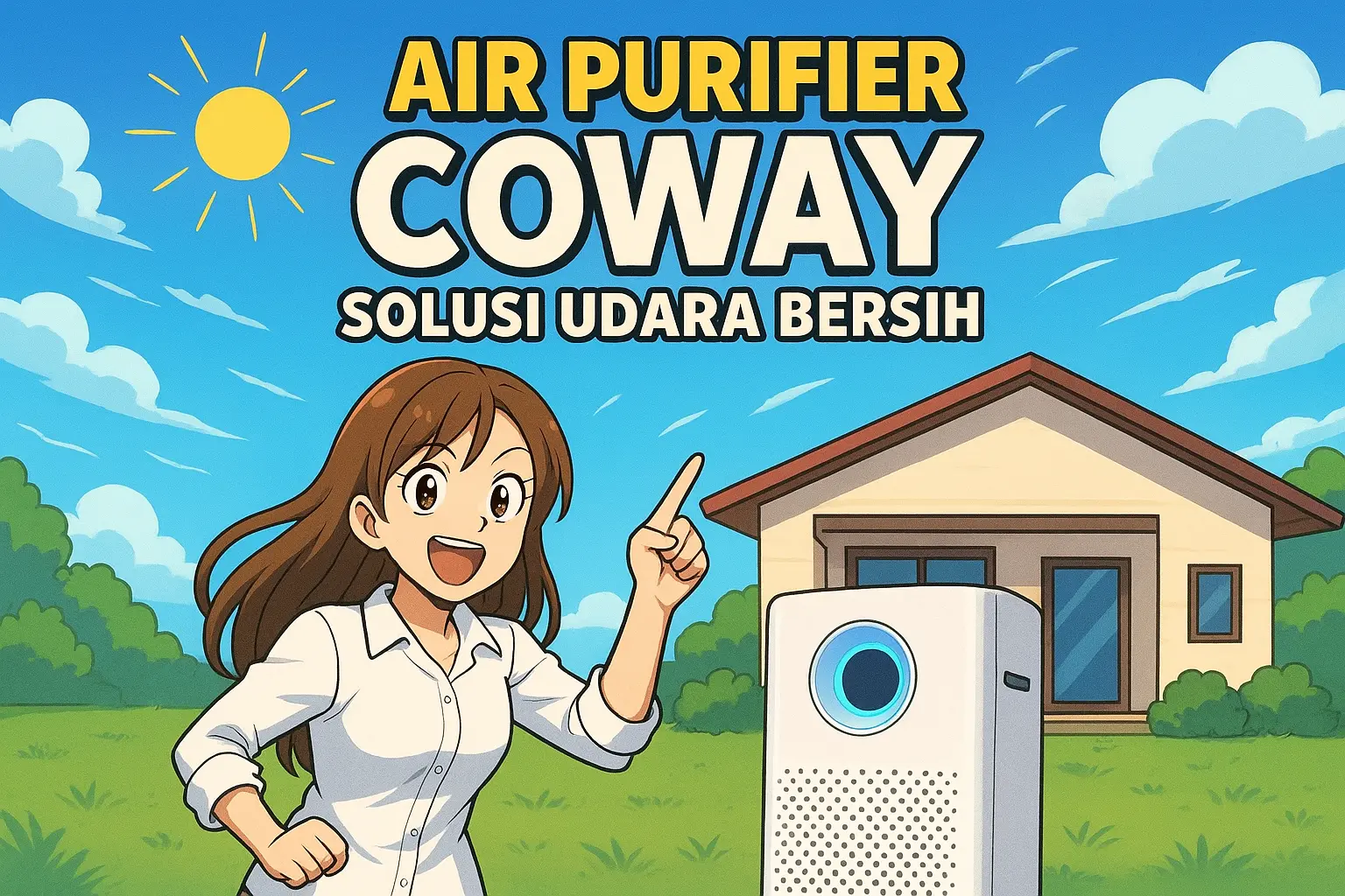 coway air purifier untuk udara lebih sehat dan bersih