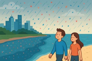 Read more about the article Air Hujan Ter­kontaminasi Mikroplastik: Apa Artinya bagi Kita?