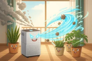 Read more about the article Air Purifier vs Tanaman Hias: Siapa Lebih Hebat Membersihkan Udara?