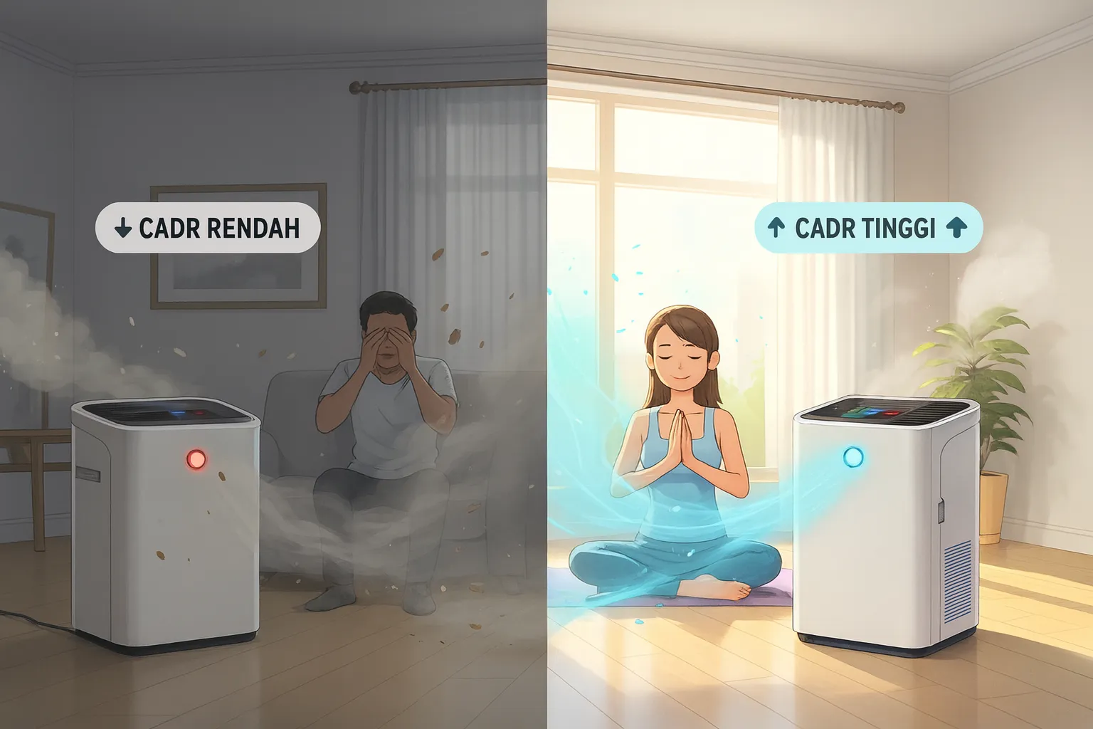 Apa Itu CADR dan Kenapa Penting untuk Air Purifier?