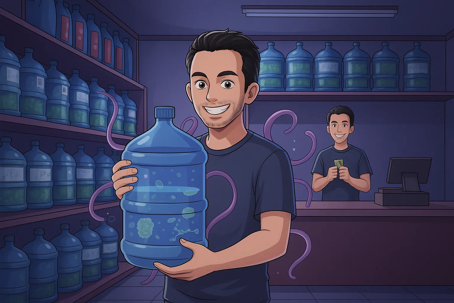 bahaya air galon isi ulang jika dipakai terlalu lama dan terkontaminasi