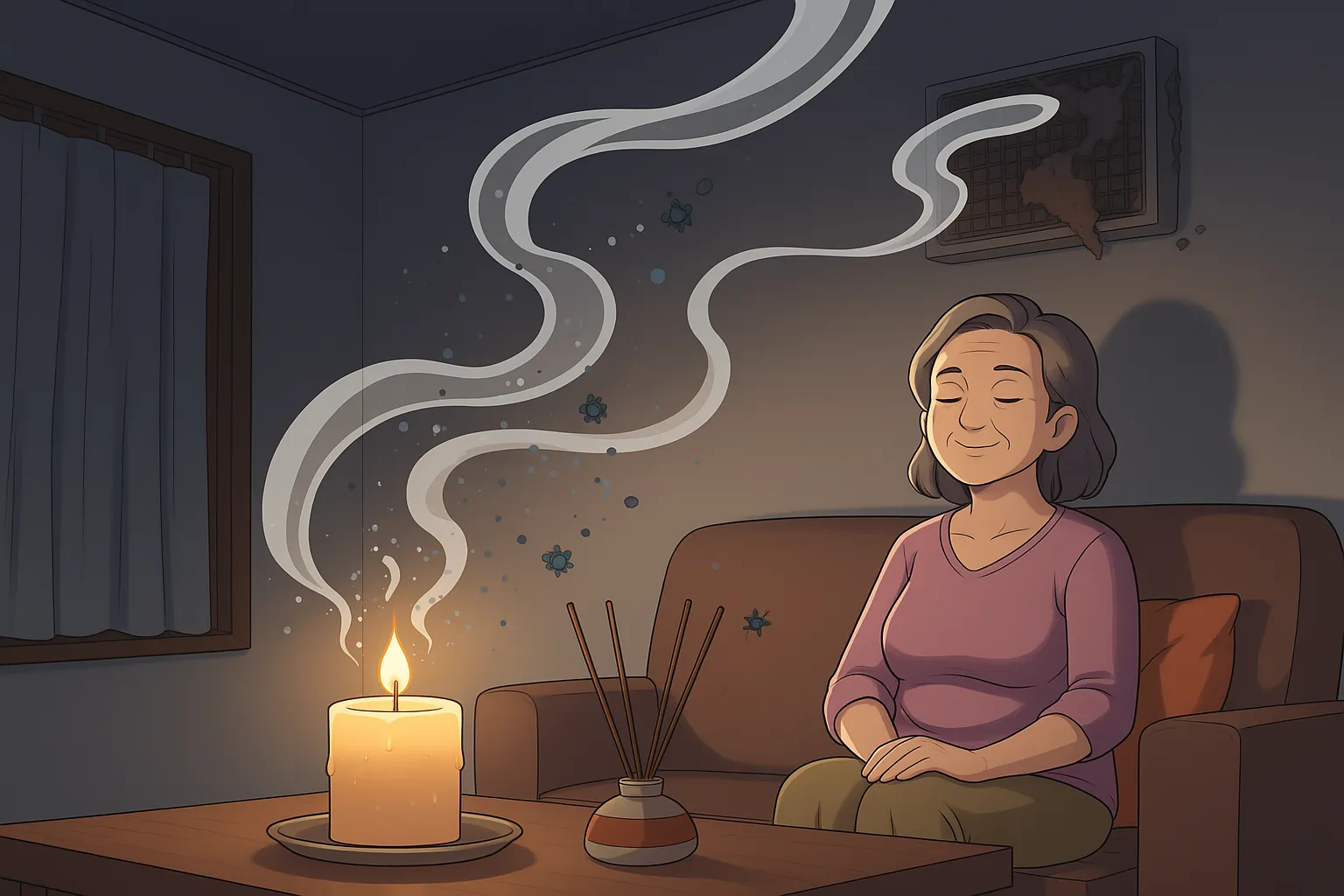 You are currently viewing Polusi Udara Rumah dari Lilin dan Dupa — Fakta Mengejutkan