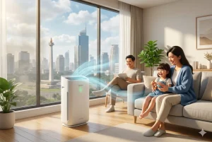 Read more about the article Air Purifier Coway Jakarta Pusat: Solusi Ampuh Cegah Alergi dan Batuk Akibat Polusi
