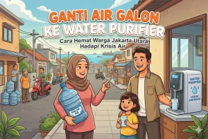 Read more about the article Ganti Air Galon ke Water Purifier: Cara Hemat Warga Jakarta Utara Hadapi Krisis Air
