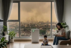 Read more about the article Polusi Jakarta Utara Mengkhawatirkan, Air Purifier Coway Jadi Solusi Udara Bersih di Rumah