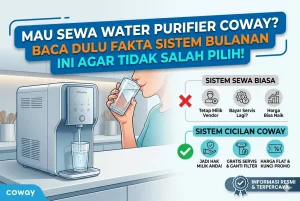 Read more about the article Mau Sewa Water Purifier Coway? Baca Dulu Fakta Sistem Bulanan Ini Agar Tidak Salah Pilih!